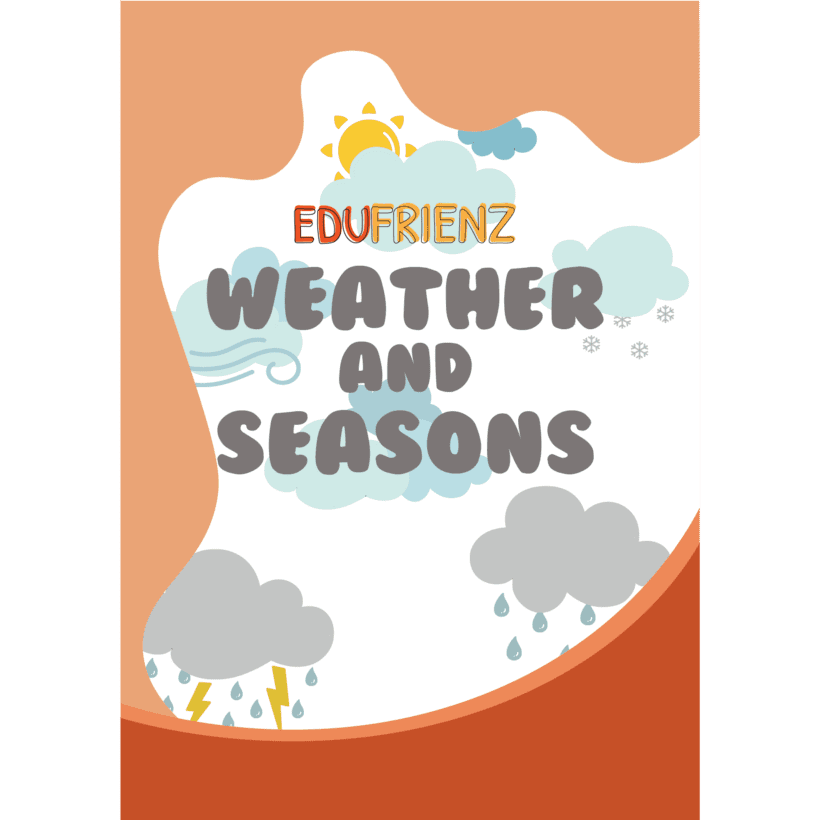 Learning about Weather and Seasons Worksheets - Activities Digital Printable 1 Edu Weather and Seasons 01