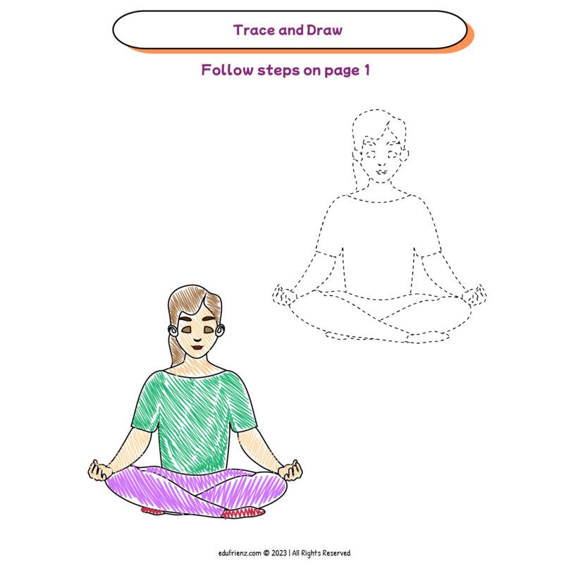 Children Drawing Worksheets - Learn to Draw Humans Volume 3 Digital Printable 4 Children Drawing Worksheets - Learn to Draw Humans Volume 3 Digital Printable - Image 4