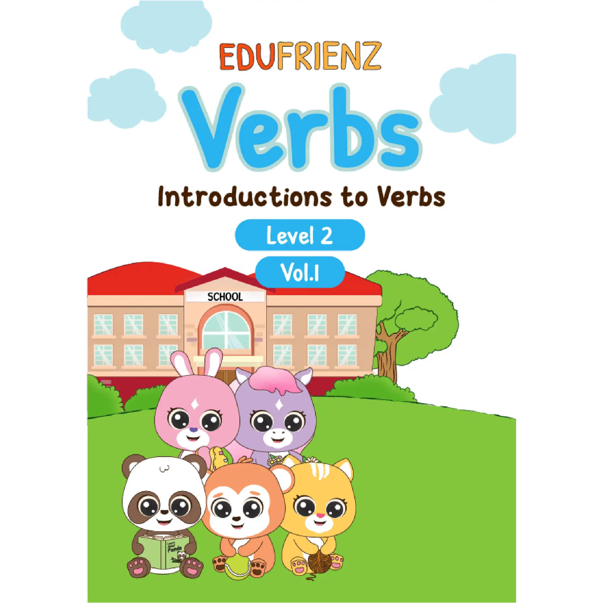Learn About Verb Worksheets - Level 2 - Digital Printable 1 VERBS LEVEL 2 VOL 1 1