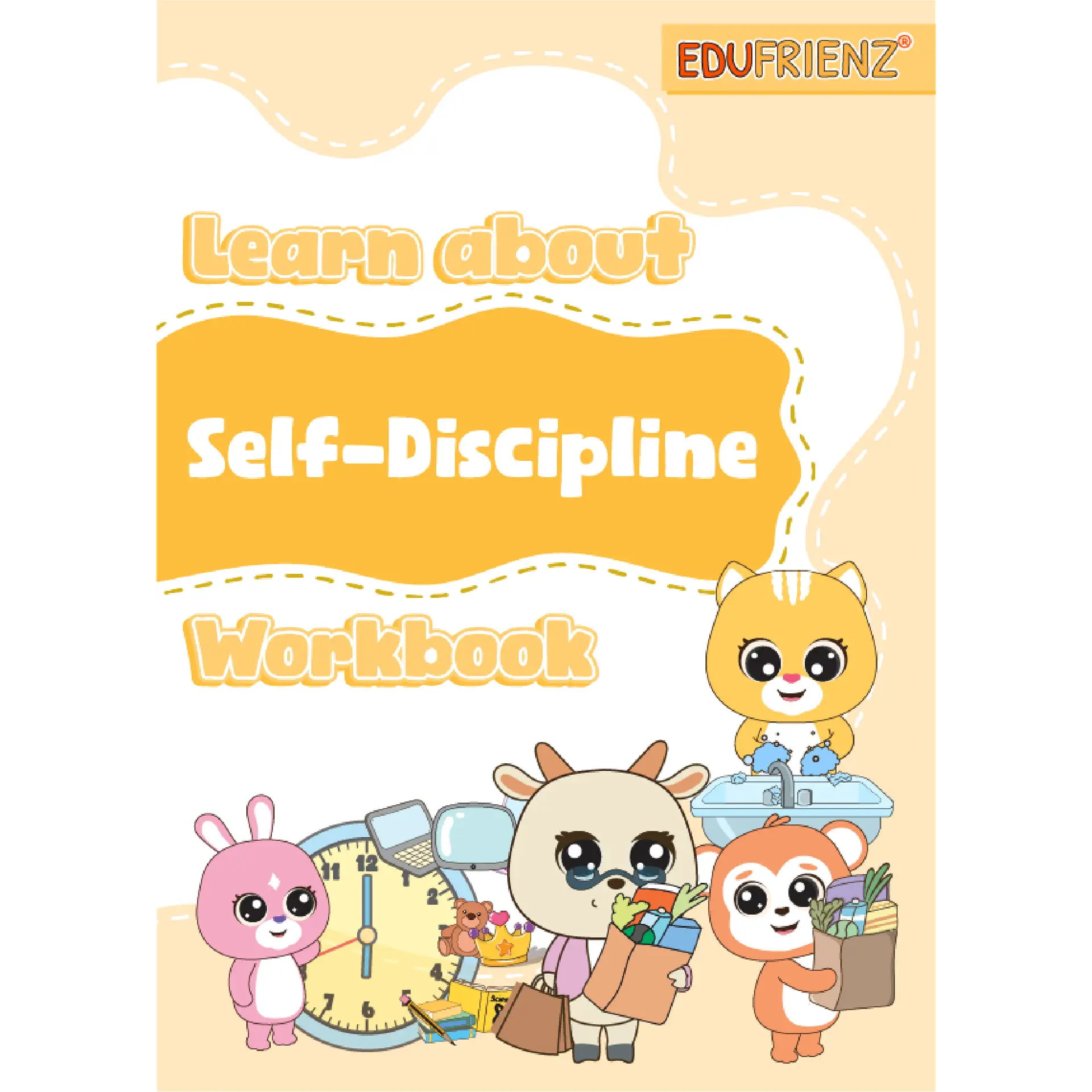 Edufrienz Learn About SEL Self Discipline - Digital Printable 1 LEARN ABOUT SELF DISCIPLINE 1