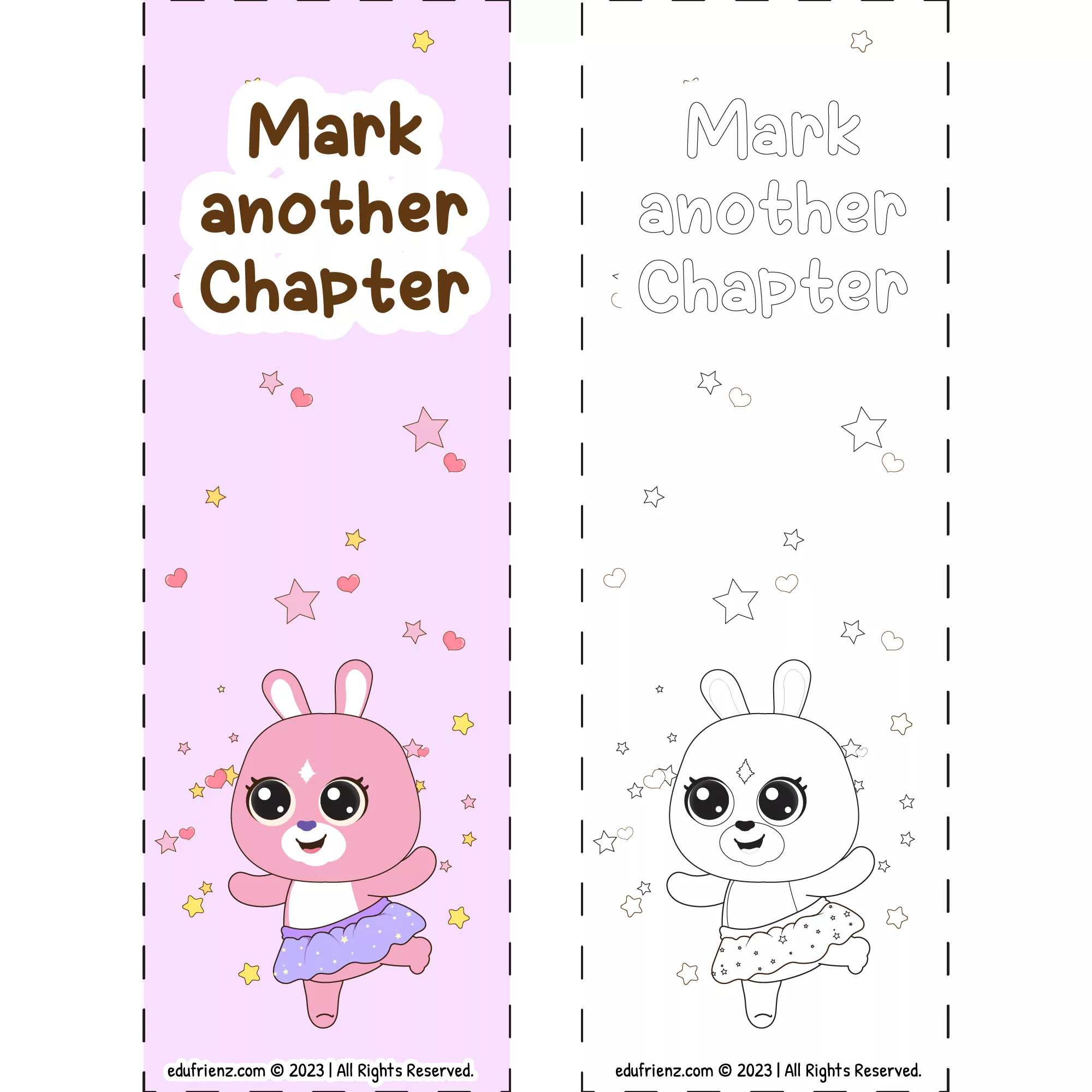 Spark Frienz Stationery - Individual Single-Side Bookmark 4 Edu SPARK Bookmark Individual SINGLE SIDE 3 jpg