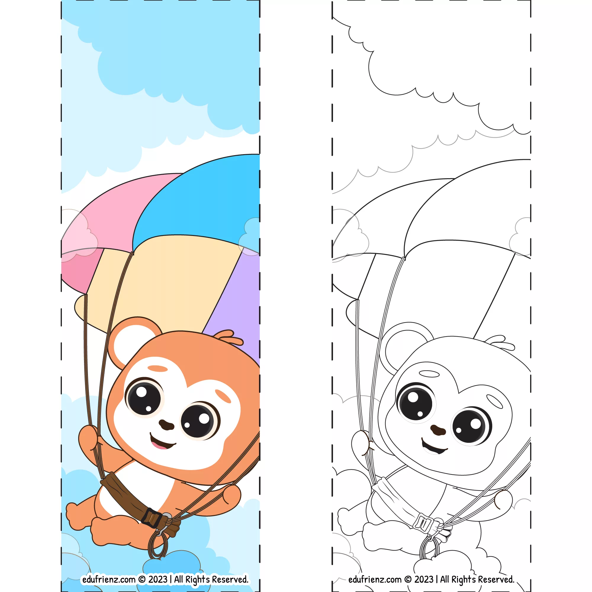 Spark Frienz Stationery - Individual Single-Side Bookmark 3 Edu SPARK Bookmark Individual SINGLE SIDE 4 jpg