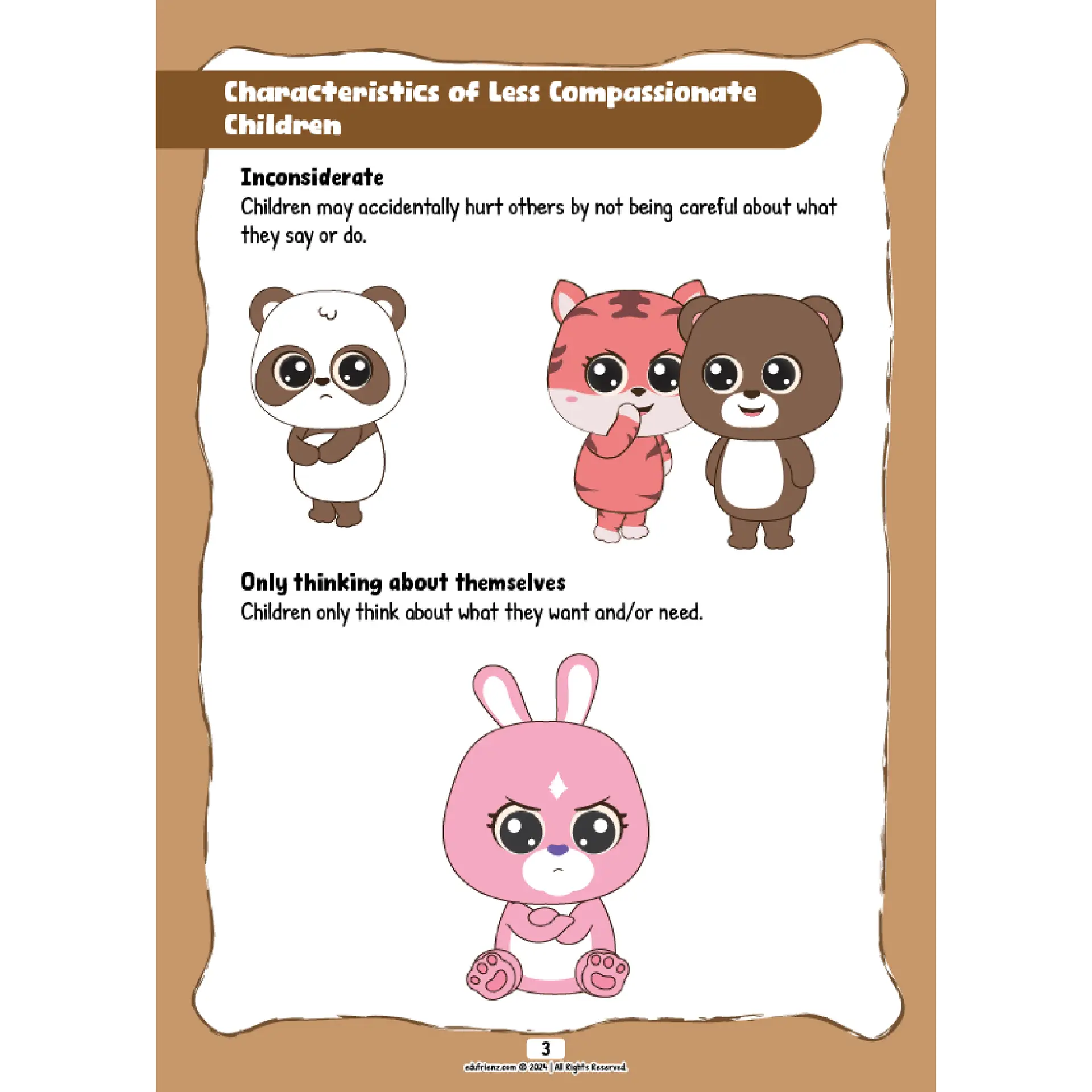 Edufrienz Learn About SEL Compassion - Digital Printable 2 LEARN ABOUT COMPASSION 2