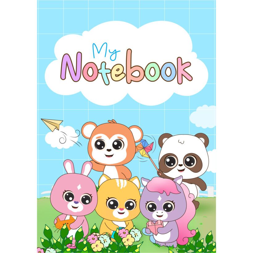 Spark Frienz Notebook Digital Printable 1 Edu SPARK Stationery Notebook 2 1