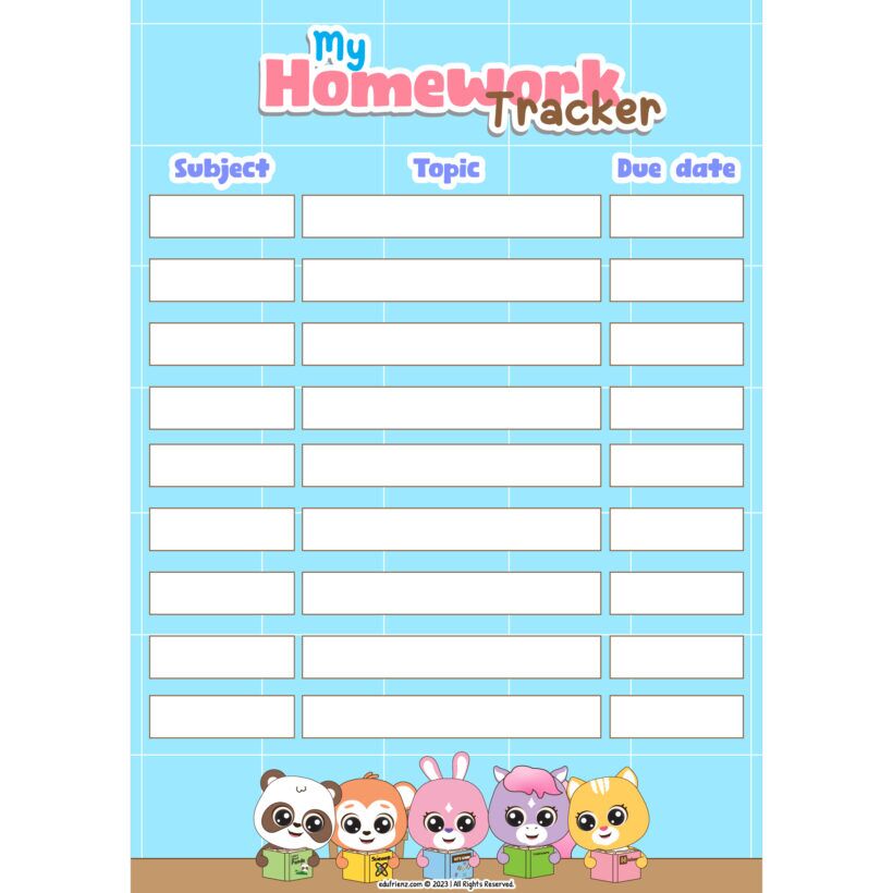 Spark Frienz Notebook Digital Printable 4 Edu SPARK Stationery Notebook 2 2
