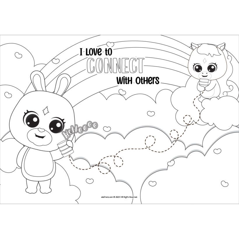 Affirmation Coloring Edition - Inspiring Relational Skills affirmation quotes 3 EDU SPARK COLOURING RELATIONAL SKILLS 3