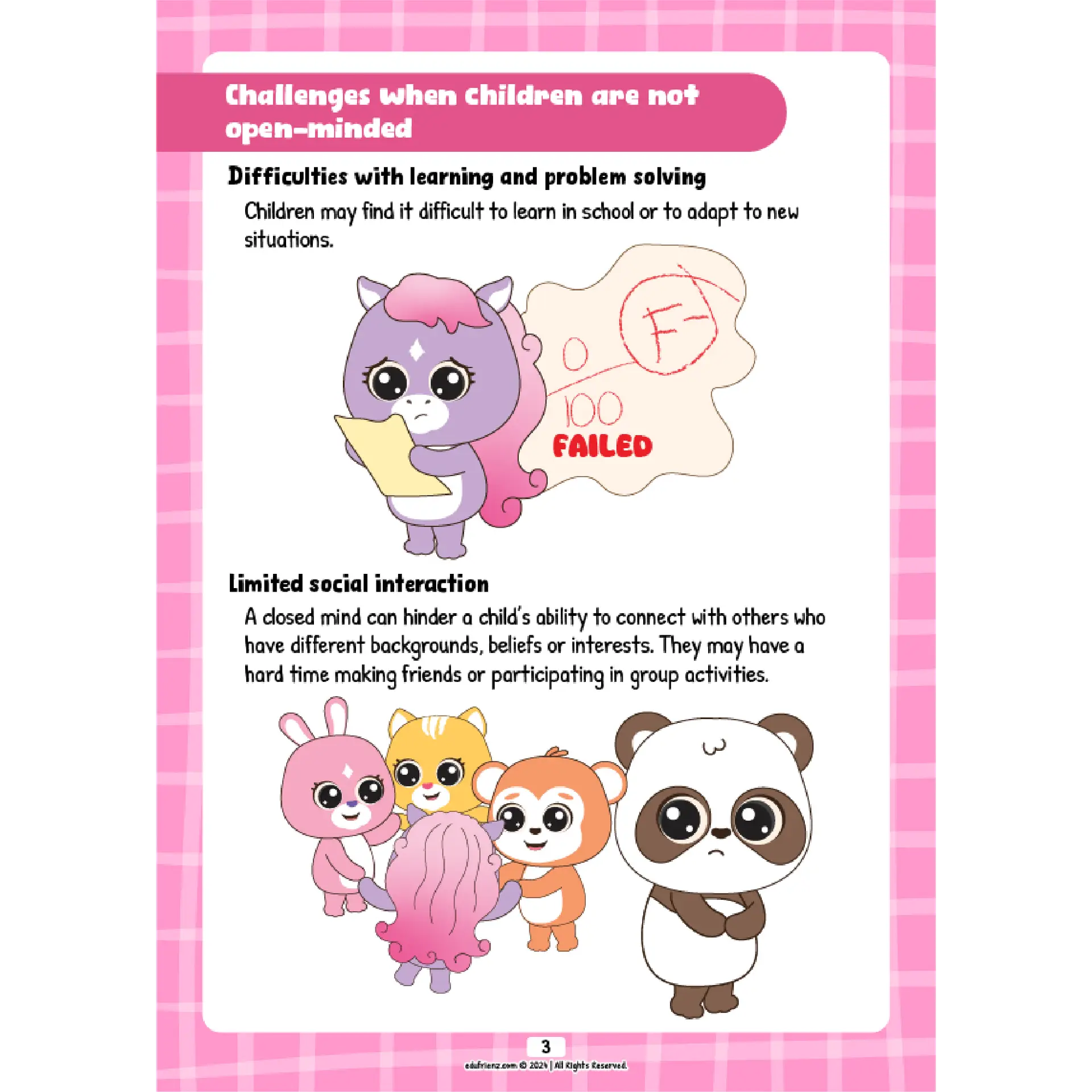 Edufrienz Learn About SEL Open-Mindedness - Digital Printable 3 LEARN ABOUT OPEN MINDEDNESS 3