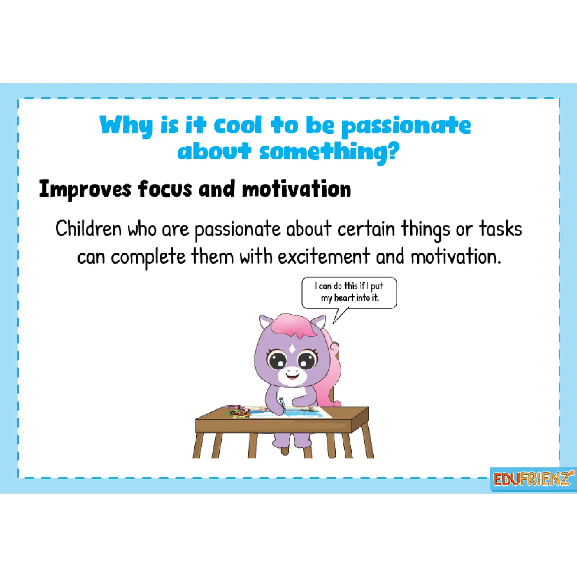 Edufrienz SEL Lesson Plan Being Passionate 4 LESSON PLAN B PRESENTATION BEING PASSIONATE 2