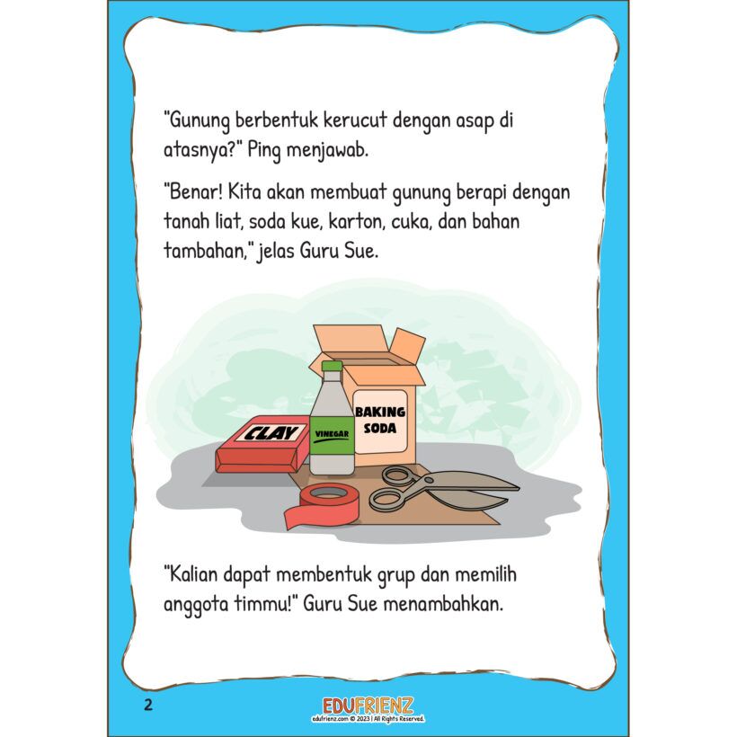 Children's E-book: Teamwork Always work - Digital Printable 2 EDU SPARK BAHASA ADV EBOOK TEAMWORK 2