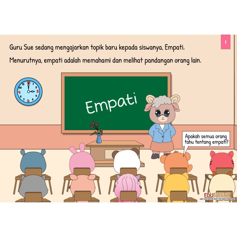 The Empathy Adventure E-book: A Storybook to Help Kids Understand & Care- Digital Printable Story 5 EDU SPARK BAHASA JR EBOOK EMPATHY 2