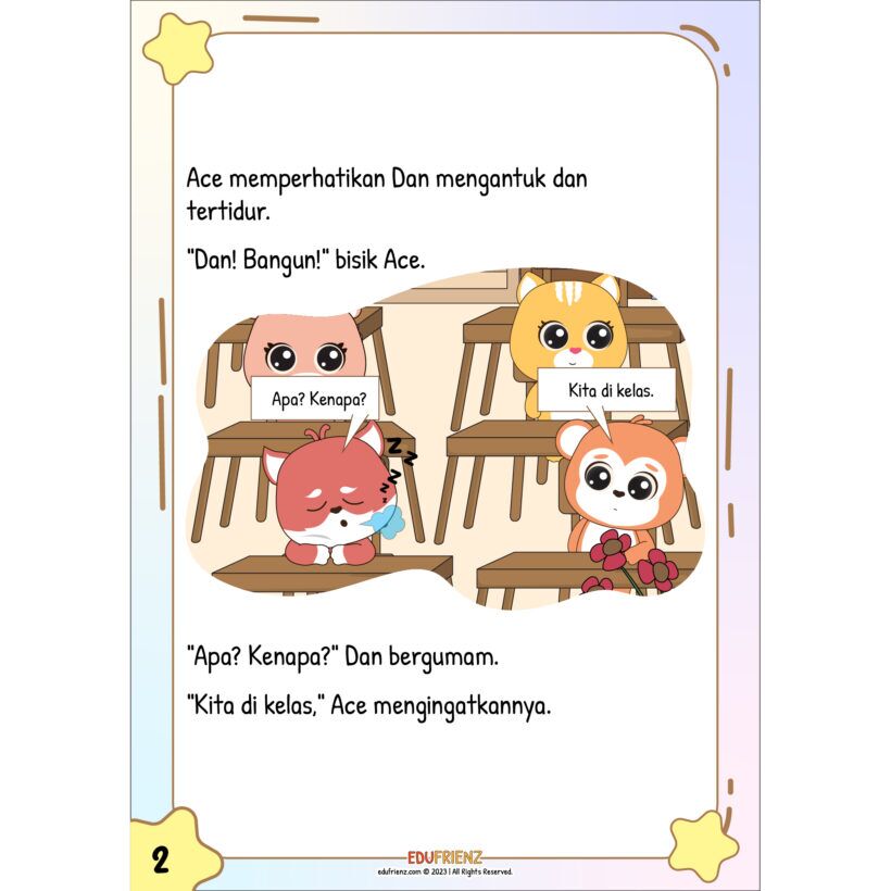 Children's E-book: Habits Can become our Behavior - Digital Printable 6 EDU SPARK BAHASA ADV EBOOK HABITS 3