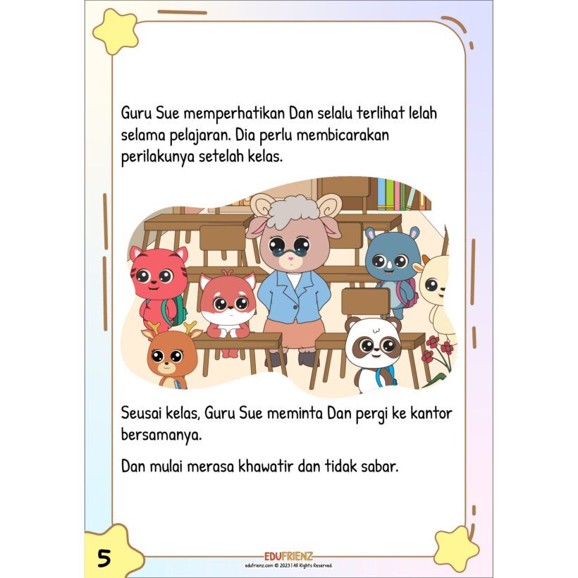Children's E-book: Habits Can become our Behavior - Digital Printable 5 EDU SPARK BAHASA ADV EBOOK HABITS 4