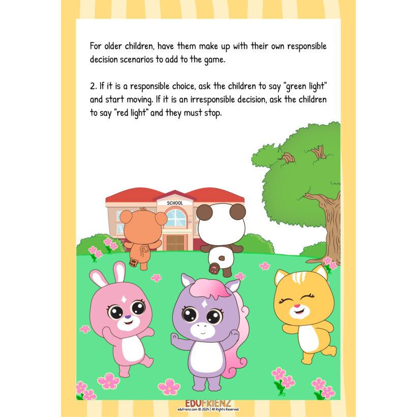 Edufrienz Learn About Responsible Decision-Making – SEL Video Activity 2 EDU SPARK VIDEO ACTIVITY DECISION MAKING 4