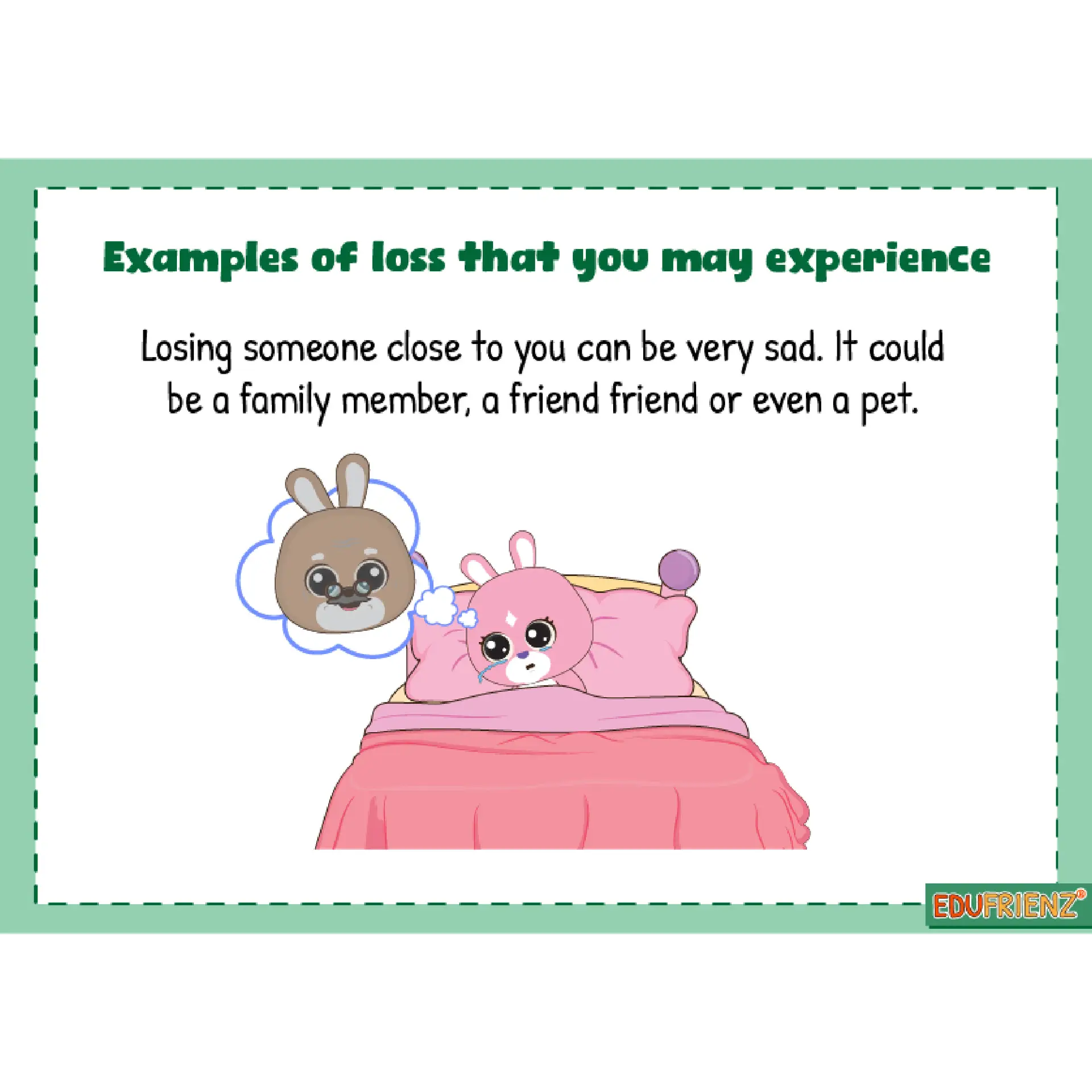 Edufrienz Learn About Grief Lesson Plan Pack – Digital Printable 5 LESSON PLAN B PRESENTATION GRIEF 2