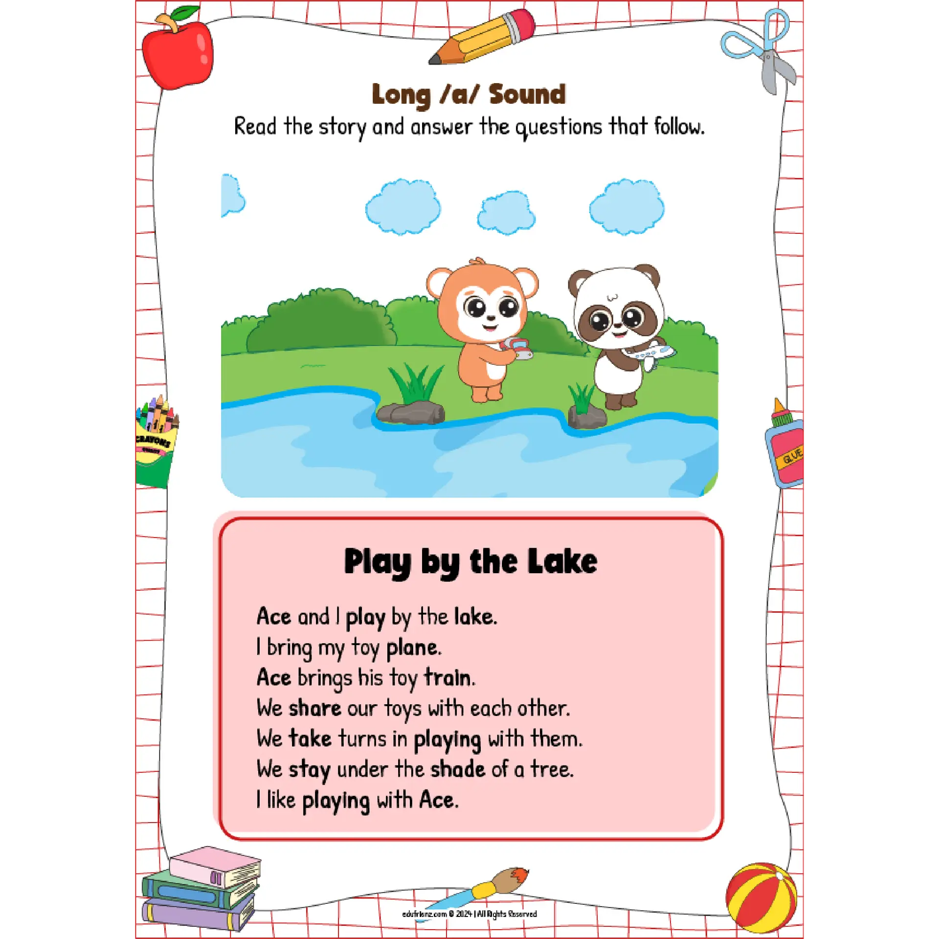 Let’s Learn Long Vowel Sounds Vol. 2 – Digital Printable 2 LONG VOWEL SOUNDS VOL.2 2