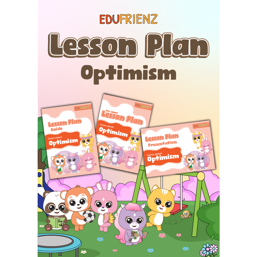 Edufrienz Learn About Optimism Lesson Plan Pack – Digital Printable 1 Optimism Lesson Plan