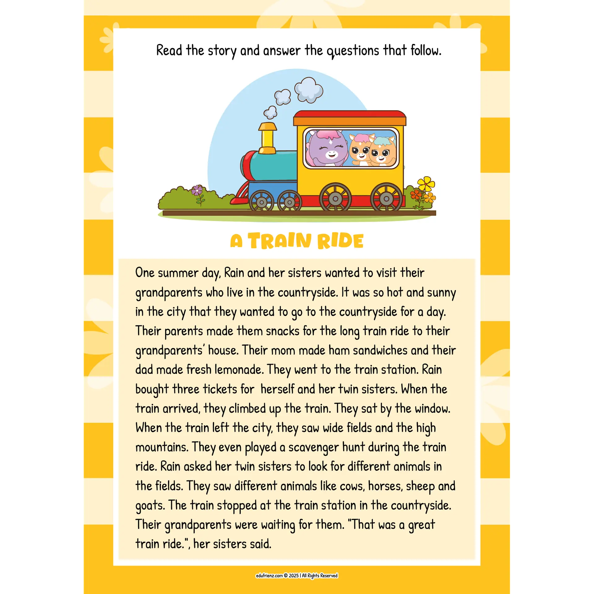 Let’s Learn Reading Stories Level 2 (Vol. 3) – Digital Printable 3 EDU ENGLISH READING STORY L2 V3 2