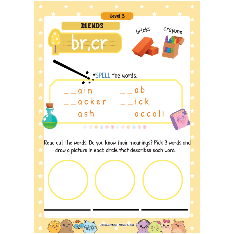 Lets Learn Phonics (Level 3) - Digital Printable 2 2