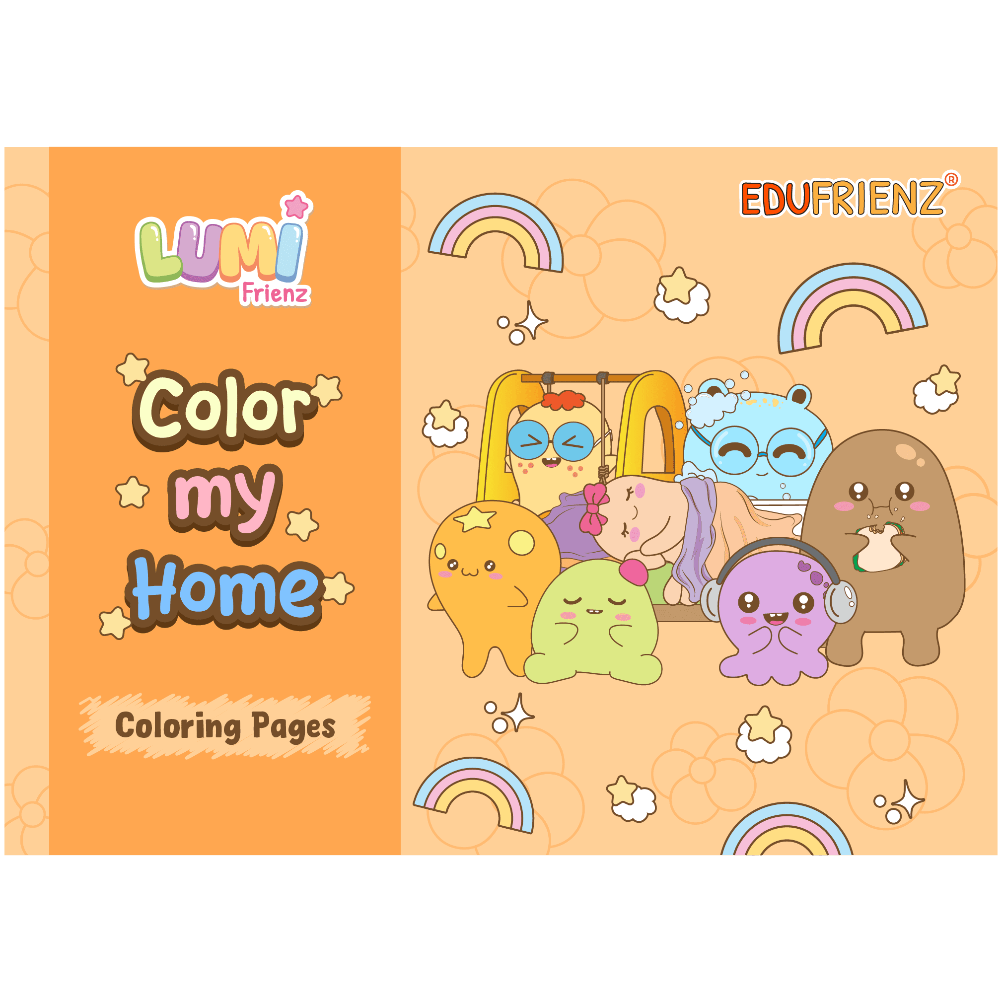 Home Kids Lumi Art Colouring Pages – My Home Printable 1 Edu Doodle Colouring Colour my Home 1