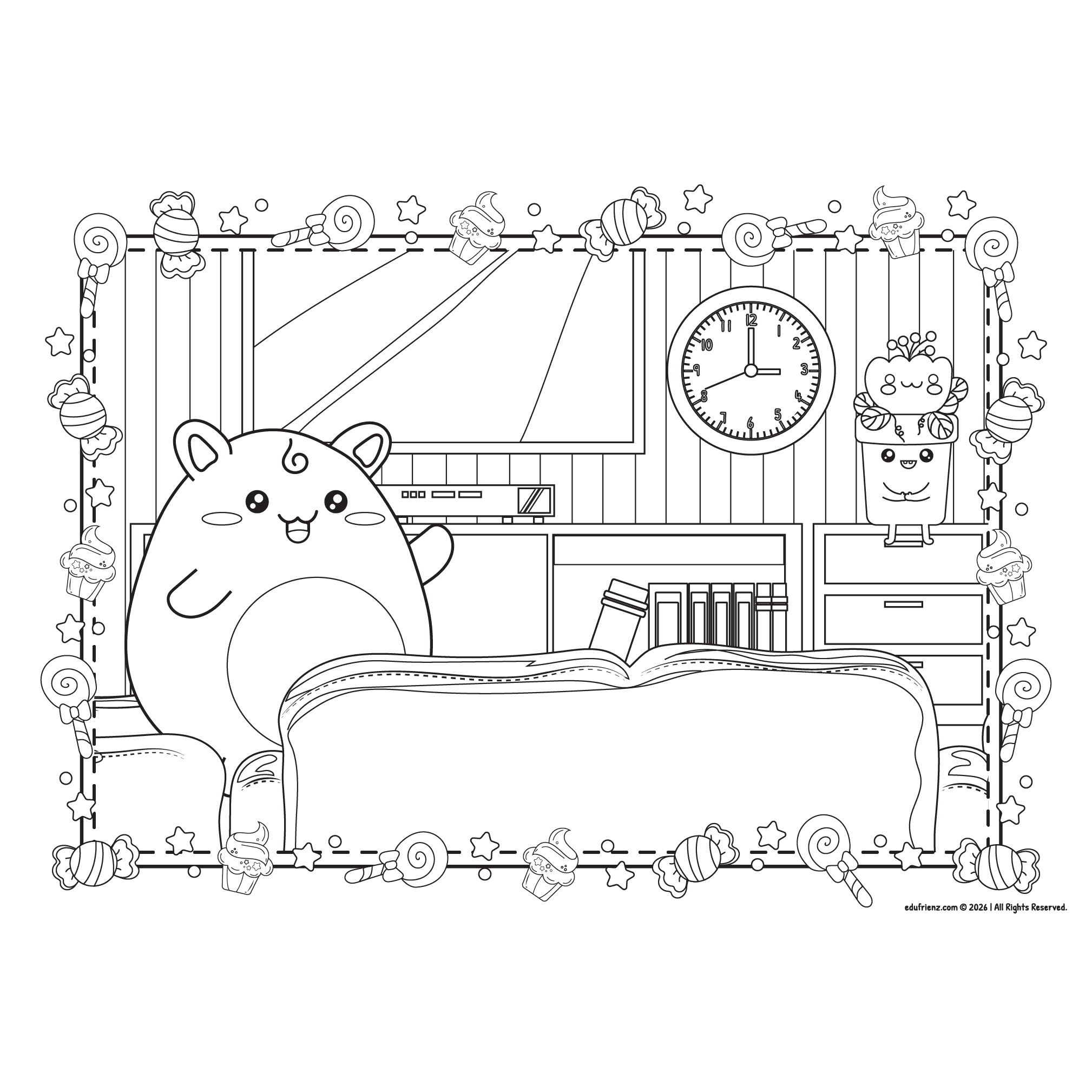 Home Kids Lumi Art Colouring Pages – My Home Printable 3 Edu Doodle Colouring Colour my Home 3