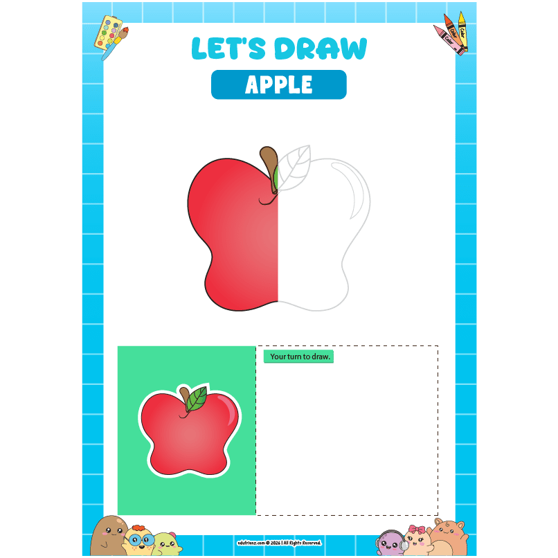 Trace and Drawing Edition: Learn to Draw - FRUITS 2 2