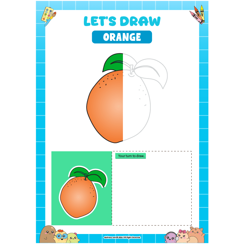 Trace and Drawing Edition: Learn to Draw - FRUITS 3 3