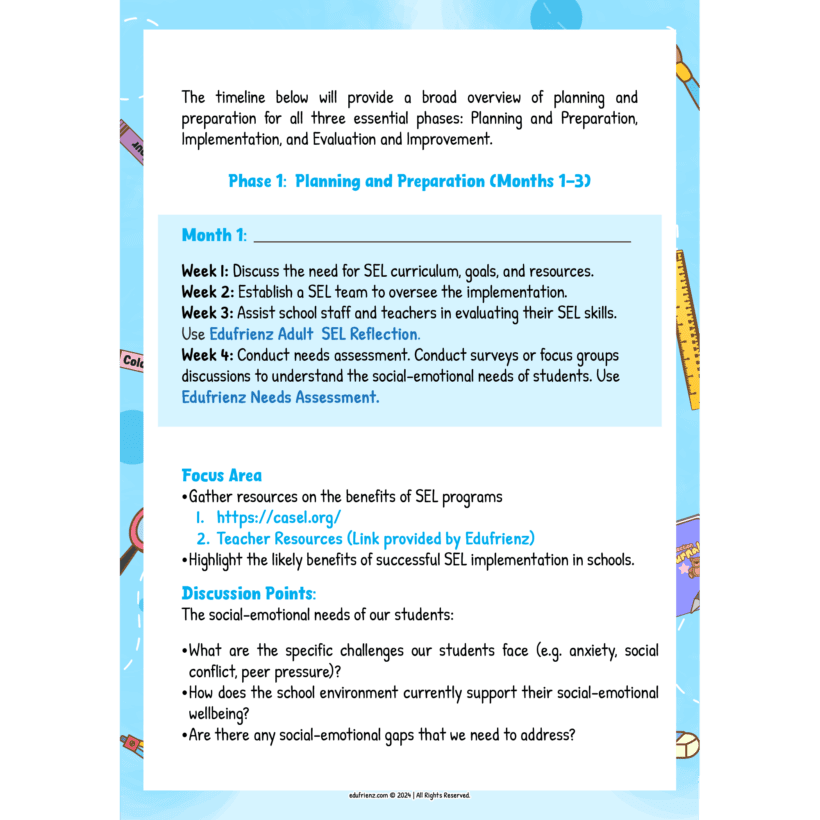 Edufrienz SEL School Guide 2 EDU SPARK SEL SCHOOL GUIDE 2