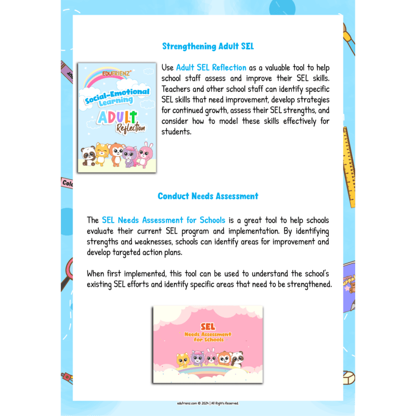 Edufrienz SEL School Guide 3 EDU SPARK SEL SCHOOL GUIDE 3