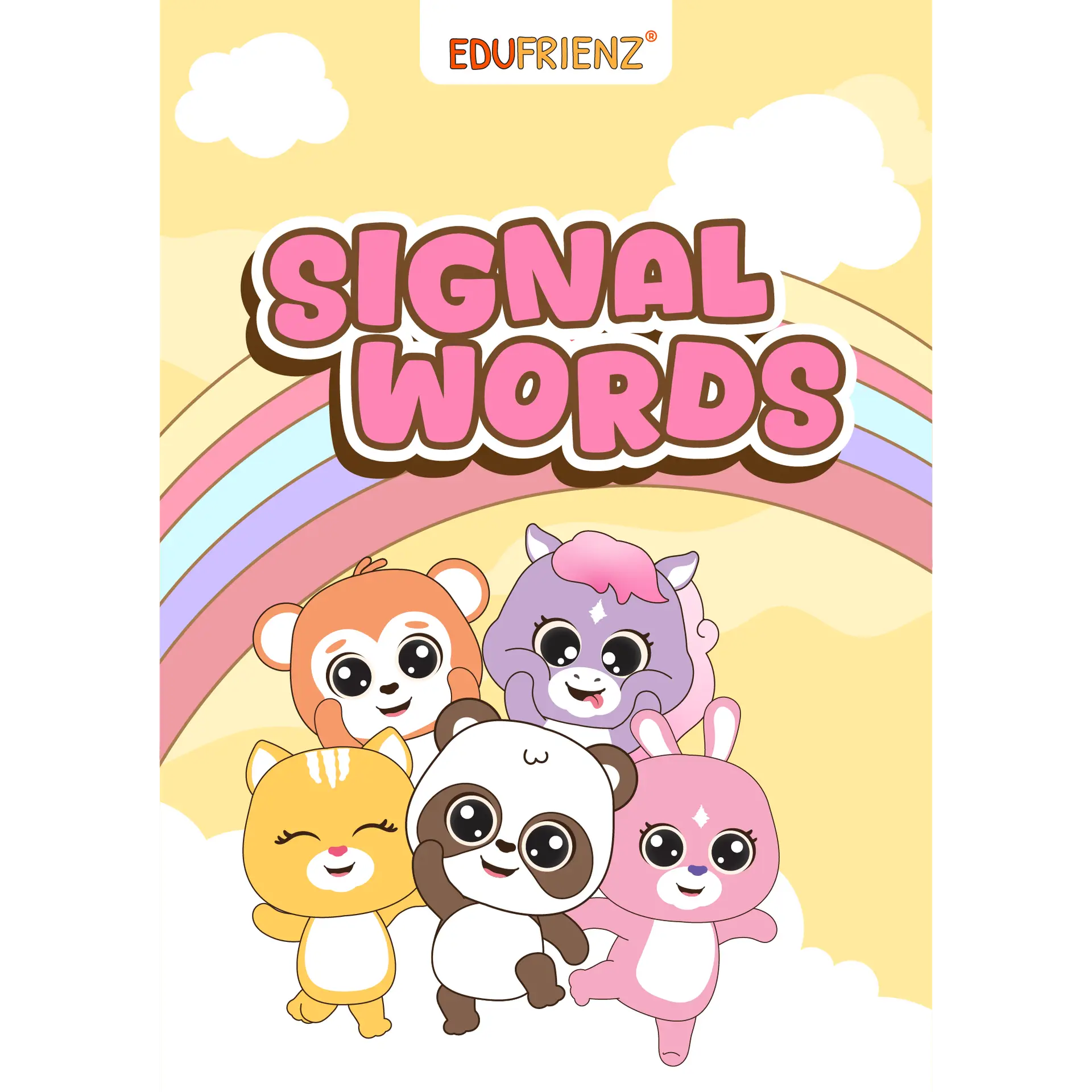 Let’s Learn Signal Words – Digital Printable 1 EDU ENG SIGNAL WORDS 1