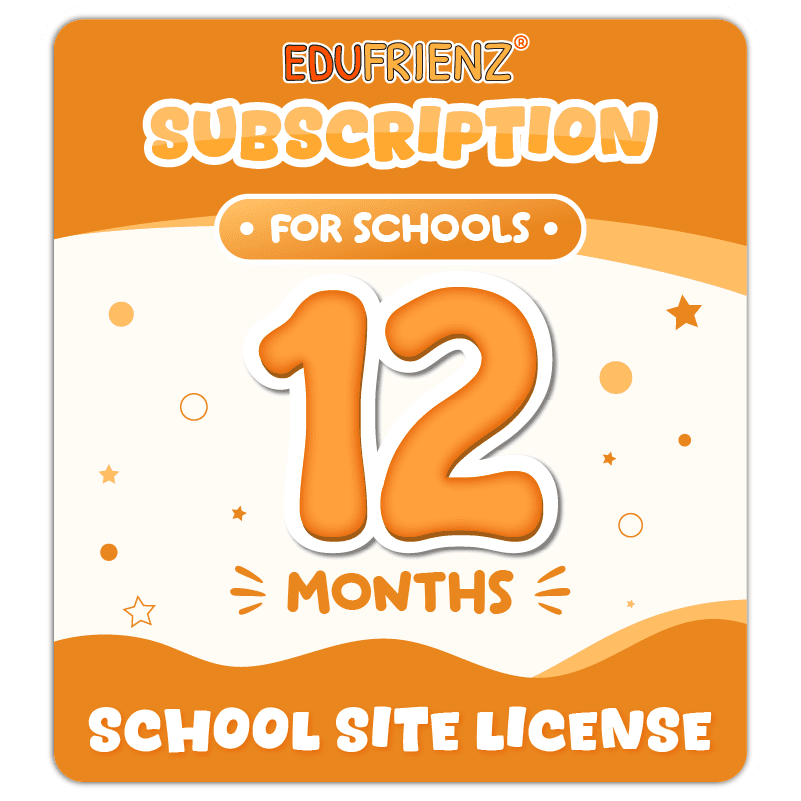 Edufrienz 99 - School Site License 1 PREMIUM PLAN