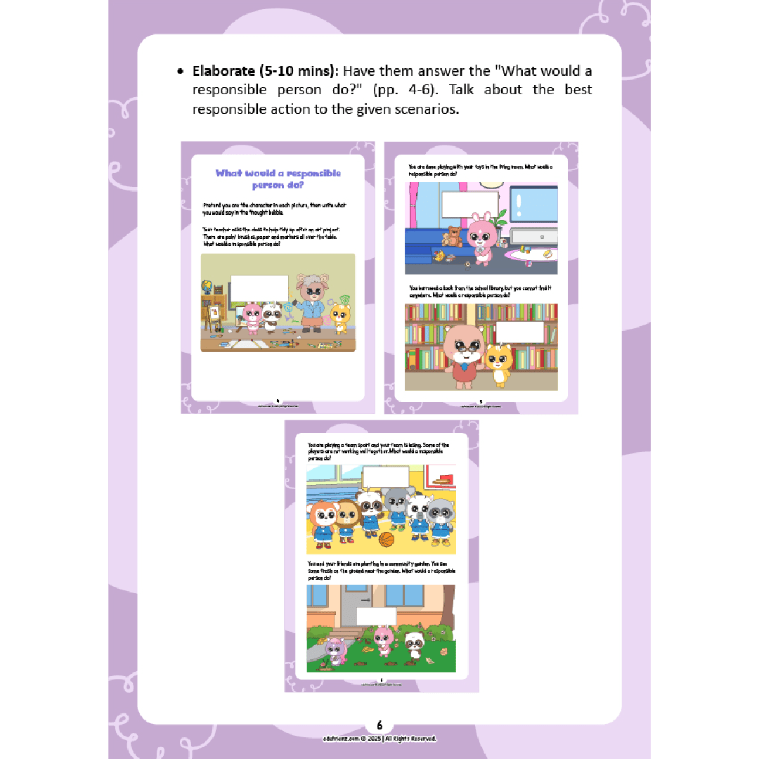 Responsible Decision-Making Guide for Teachers - SEL Guide 3 GOOD BEHAVIOR - RESPONSIBLE DECISION-MAKING GUIDE_3