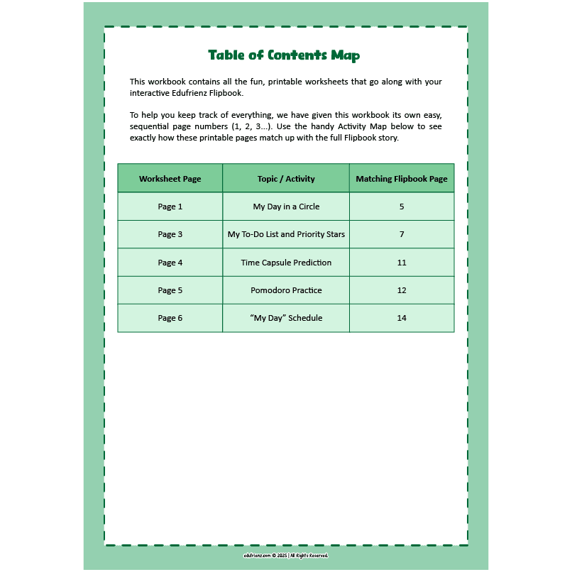 The Time Management - Activity Pages 2 time-management-2